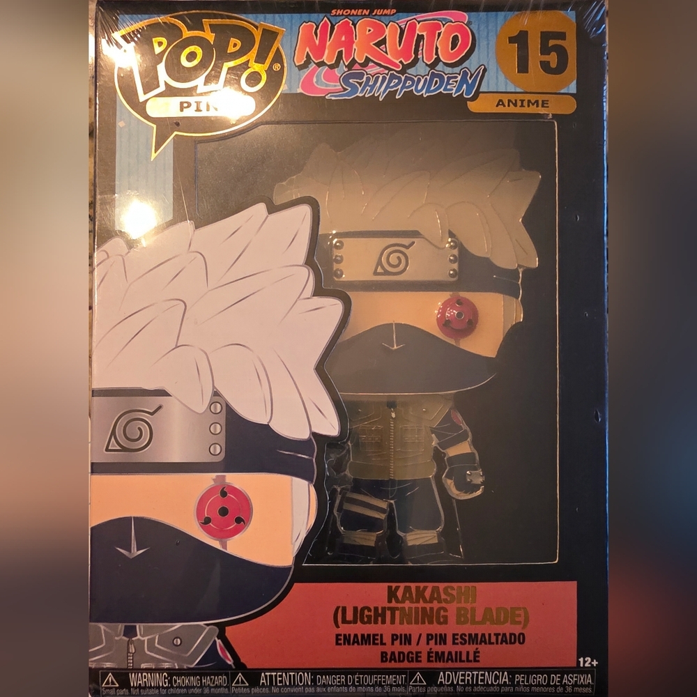 Funko Pop! Naruto Shippuden Kakashi (Lightning Blade) Pin